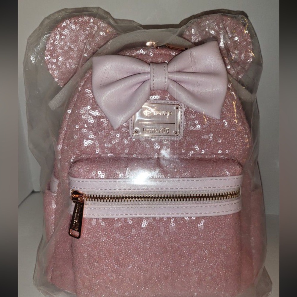 cotton candy pink loungefly